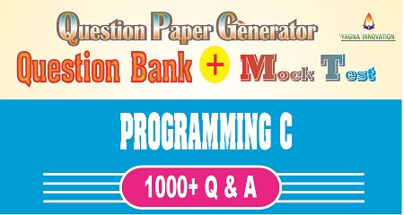 Program C Question Bank + Mock Test + Question Paper Generator